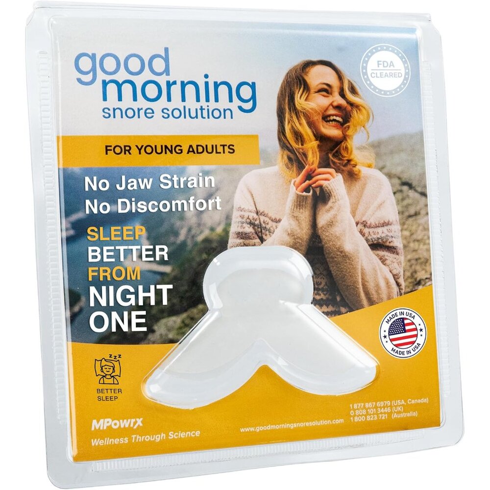 Mouth Guard Anti Snoring Devices for Smaller Mouths - FDA Cleared Snoring Aid fo
